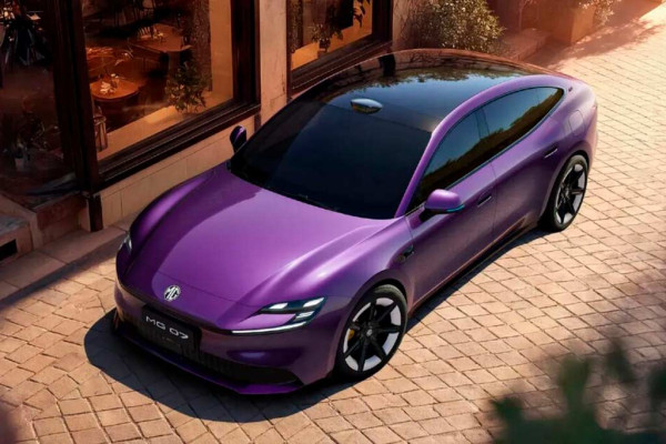 MG 07: представил недорогой лифтбек в стиле Porsche Taycan